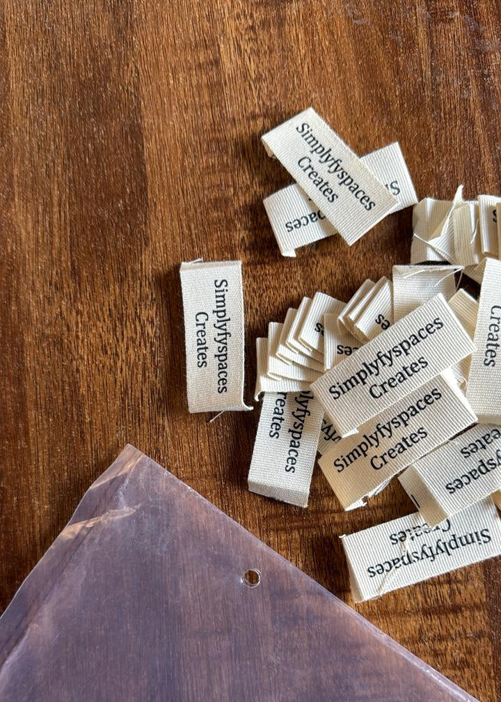 Cotton label made by shalvie