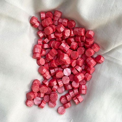 Indian Red waxbeads