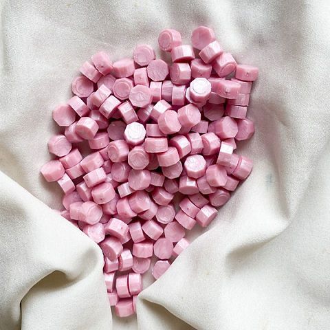 Pink waxbeads