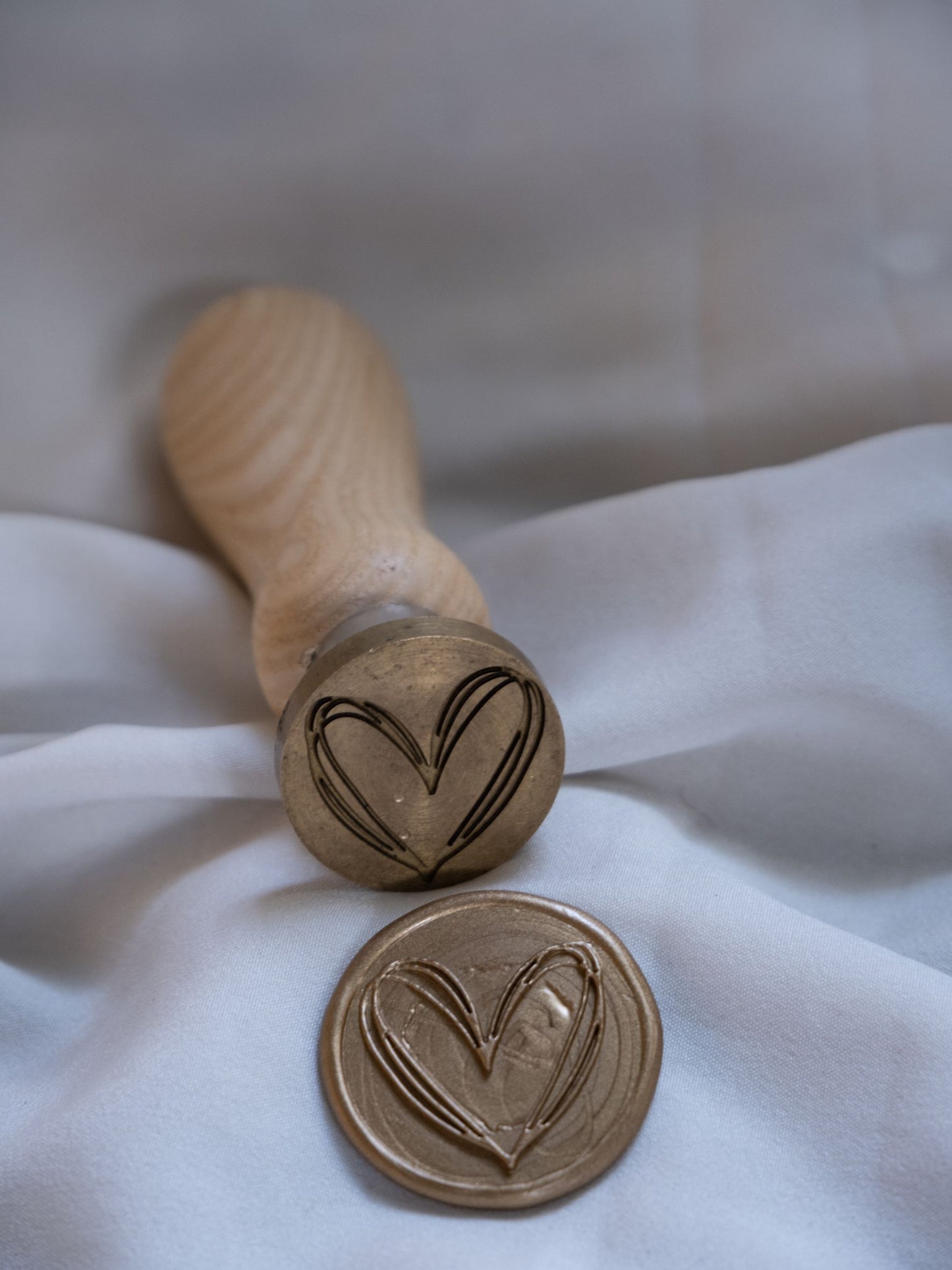 Triple Heart Waxstamp